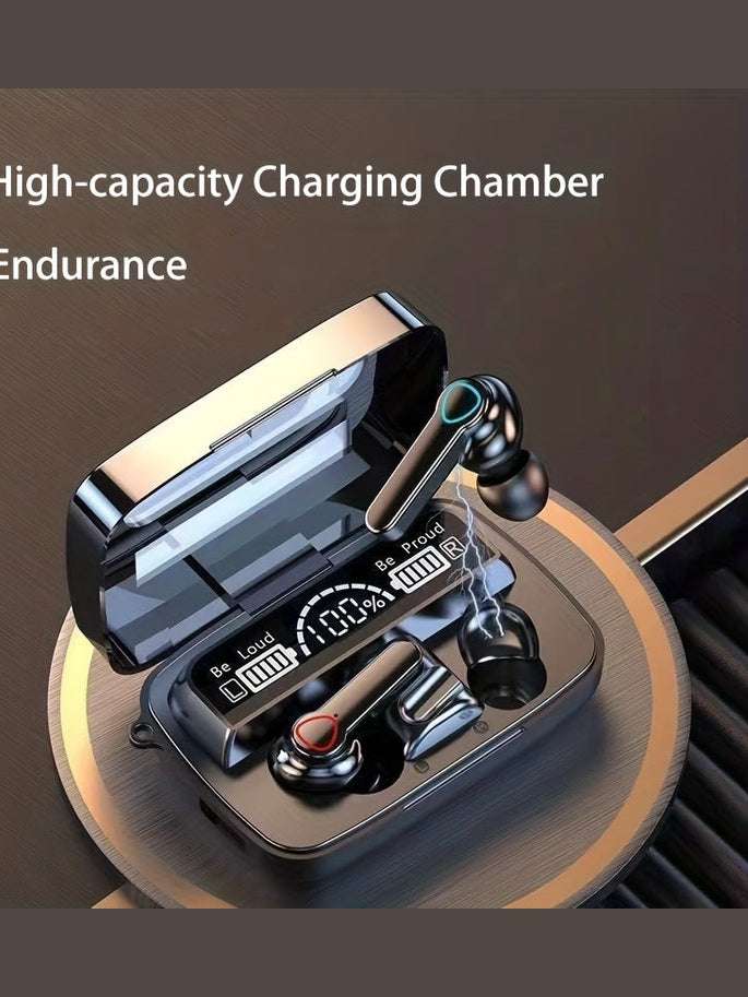 In-Ear Wireless Earbuds with Charging Case -l Headphones, Remote Volume Control, USB Rechargeable Lithium Battery, Anime Themed for Gaming, Compatible with iOS & Android - Epic Store