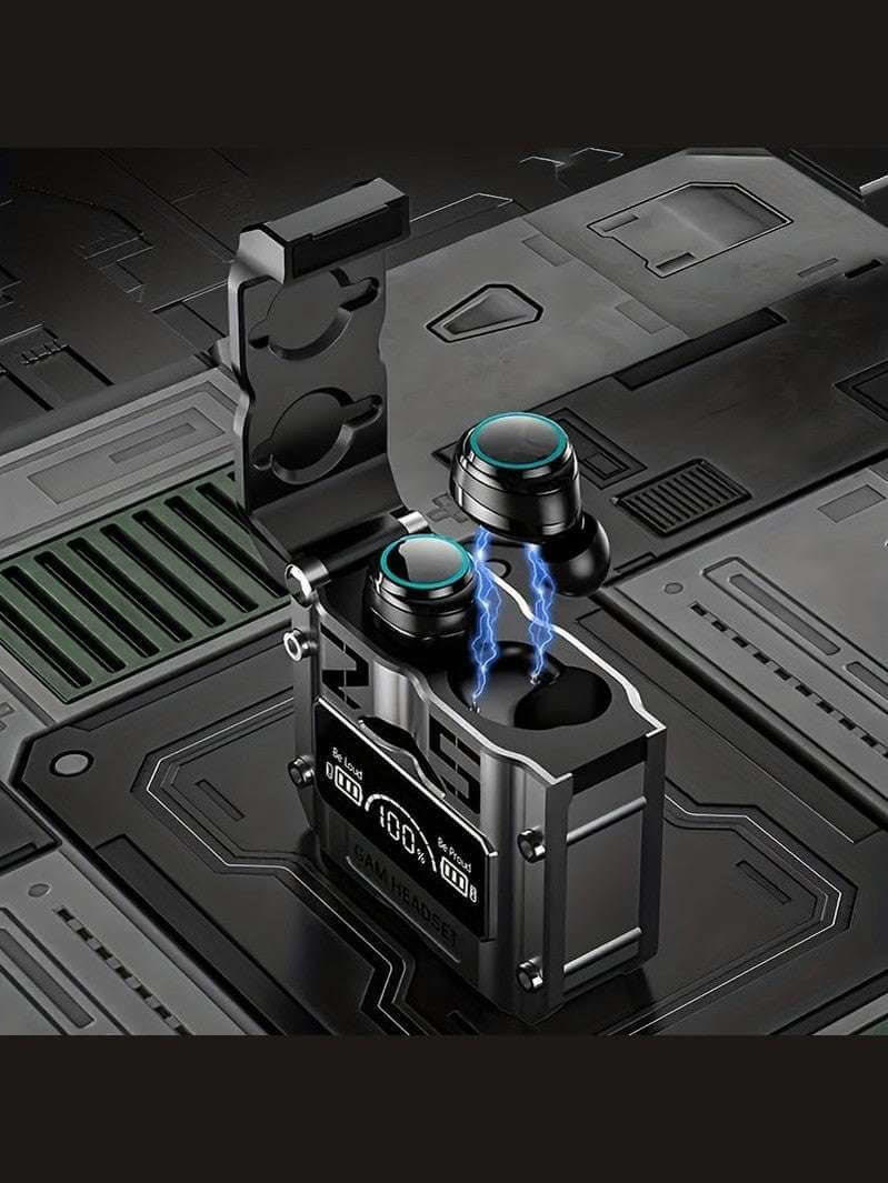TWS Wireless Earbuds with Wireless V5.3, Featuring Stereo Sound, Touch Controls, Hands-Free Functionality, a Digital Display for Battery Capacity, Low Latency, And Energy-Efficient Design, with Automatic Power-Off, Making Them Ideal for Gifts. - Epic Store