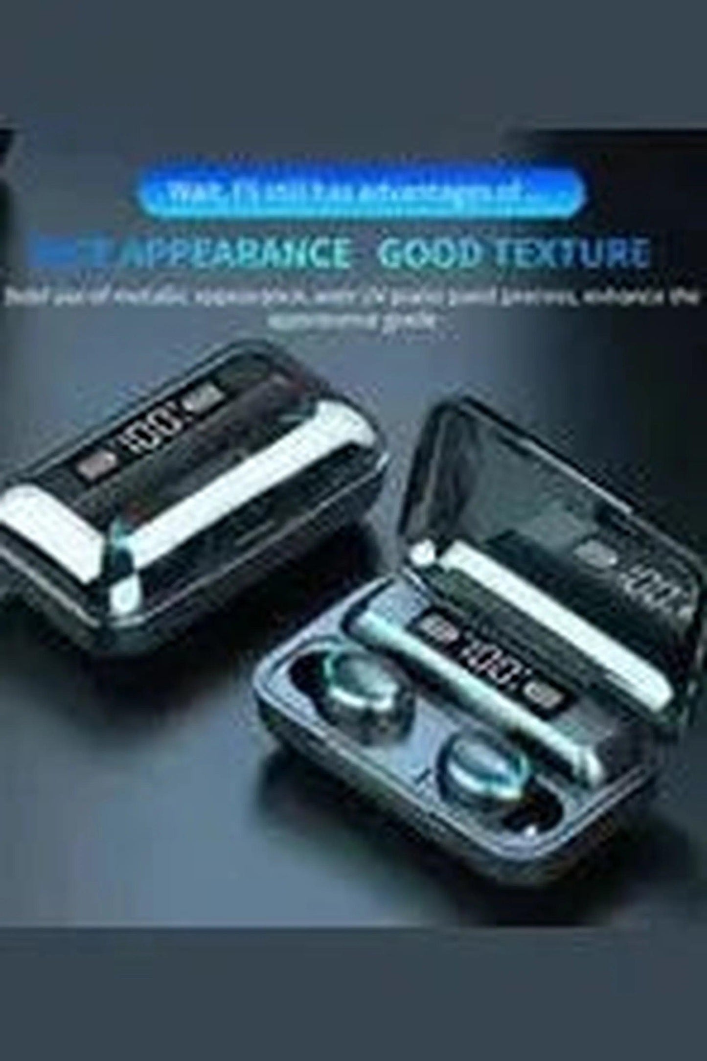 Earphones with Touch Control, HD Mic, TWS Wireless Earbuds, 9D Stereo HiFi Sound, Sport Headset - Epic Store