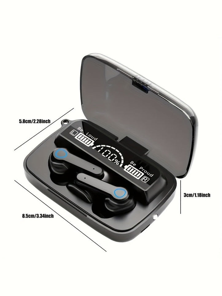 In-Ear Wireless Earbuds with Charging Case -l Headphones, Remote Volume Control, USB Rechargeable Lithium Battery, Anime Themed for Gaming, Compatible with iOS & Android - Epic Store