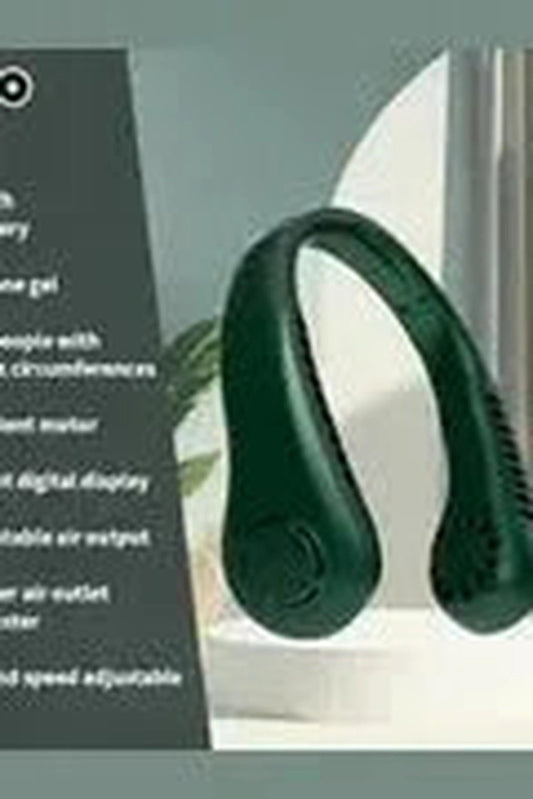Upgraded Portable Neck Fan - Ultra-Quiet, Leafless Mini Air Conditioner with USB Rechargeable 1200mAh Battery - Epic Store