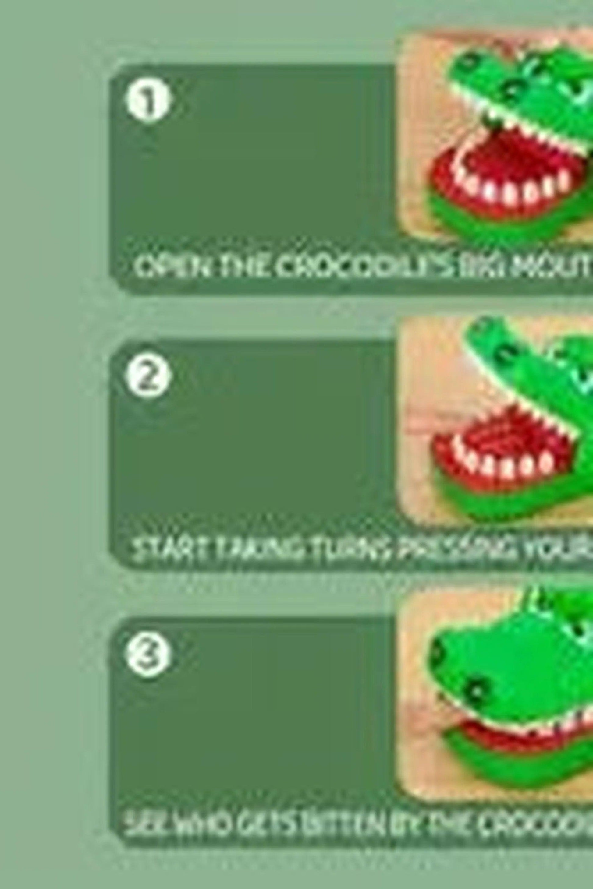 Interactive Crocodile Finger Biting Toy - Fun Teeth-Pulling Game for Youngsters 3+ - Epic Store