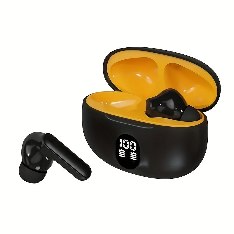 [2025 Explosion] TWS wireless in-ear headphones Ultra clear screen display High quality HiFi stereo sound Mini portable three colours available Light luxury trendy design Suitable for sports, commuting, gaming and music, the first choice of holiday gifts - Epic Store