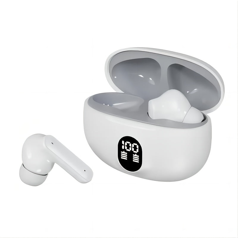 [2025 Explosion] TWS wireless in-ear headphones Ultra clear screen display High quality HiFi stereo sound Mini portable three colours available Light luxury trendy design Suitable for sports, commuting, gaming and music, the first choice of holiday gifts - Epic Store