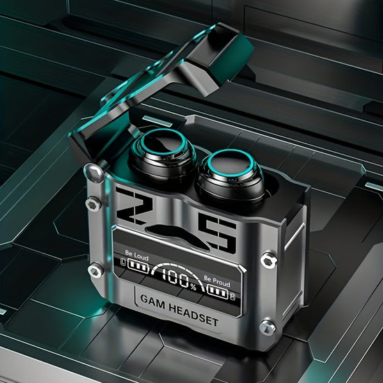 TWS Wireless Earbuds with Wireless V53 Featuring Stereo Sound Touch Controls HandsFree Functionality a Digital Display for Battery Capacity Low Latency And EnergyEfficient Design with Automatic PowerOff Making Them Ideal for Gifts
