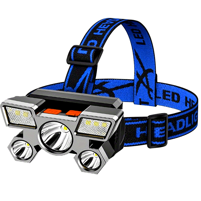 Powerful Rechargeable Headlamp With Super Bright Longrange Outdoor Headmounted Miners Lamp For Outdoor Special Forces Lighting And Outdoor Exploration Lighting